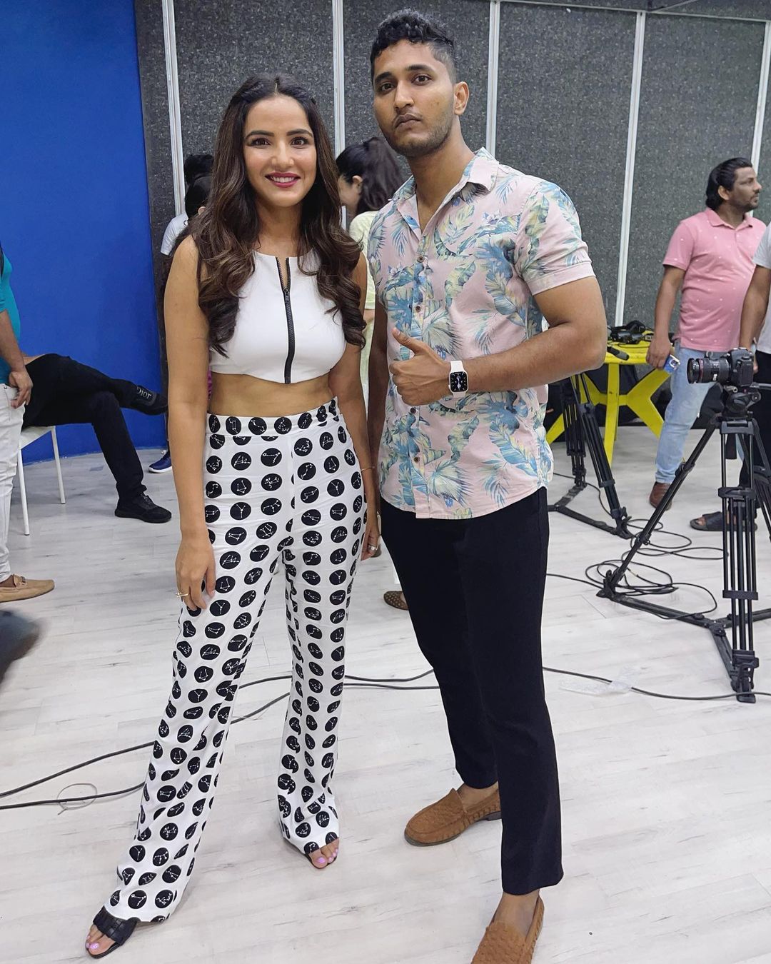 Celebrity shoot